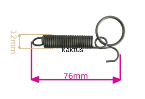 SPREŻYNA NAP. KOSIARKI SILEX 95 Z23 118800015/0