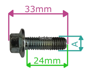 ŚRUBA NOŻA VBF40 112793301/0