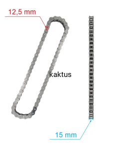 ŁAŃCUCH GLEBOGRYZARKI NAC TIP80-196-M 10A34 27O