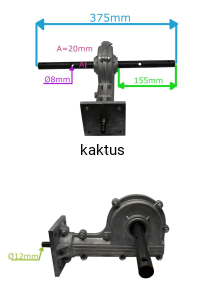 PRZEKŁADNIA GEBOGRYZARKI LIDER HANDY FAWORYT SG60T