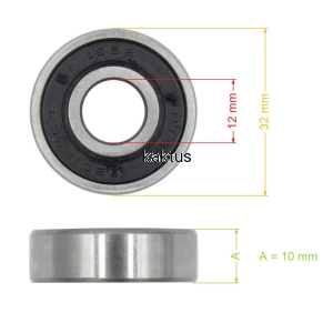 ŁOŻYSKO WAŁU SBK35/SRC775 STIGA 119216038/0