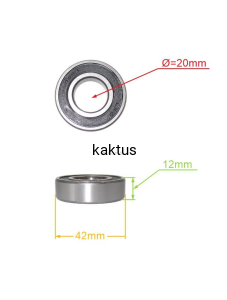 ŁOŻYSKO STIGA GLEB SILEX 95 WERTYKULAT 118800369/0