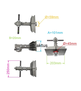 PRZEKŁADNIA GLEBOGRYZARKI HORTMASZ HGS138L BK-400