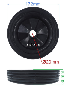 KOŁO 172MM PODPOROWE GLEBOGRYZARKI HORTMASZ BK-55