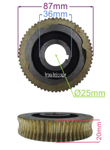 KOŁO ŚLIMAKOWE GLEBO X-GT65 KOŁA JEZDNE ST TYP 61Z