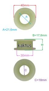 KOŁO PASOWE NAPINACZA GLEBOGRYZARKI SPAL 7HP 85CM