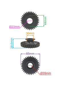 ZĘBATKA BIEGU WSTECZNEGO FAWORYT ZG6580