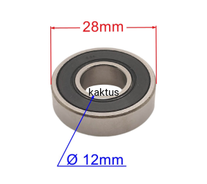 ŁOŻYSKO SKF 6001-2RSH