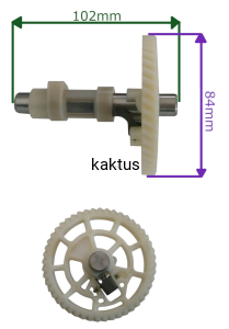 WAŁEK ROZRZĄDU SILNIKA STIGA TRE224 COMBI 1066H