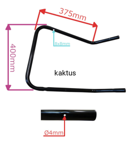 UCHWYT DOLNY KOSIARKI AL-KO 47-52B-BR SOLO 5235 SP