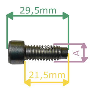 ŚRUBA TŁUMIKA BRIGGS 698941
