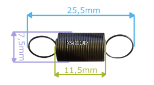 SPRĘŻYNA GAŹNIKA BRIGGS 590740