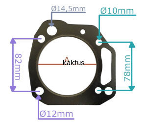 USZCZELKA GŁOWICY SILNIKA LONCIN LC1P92F-E5