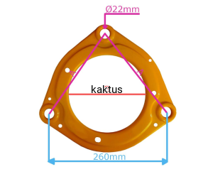 PODSTAWA MOCOWANIA SILNIKA AVS STIGA 381207221/1