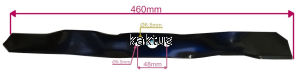 LISTWA TNĄCA 460 MM EINHELL BG CG CH RM46 3405780