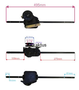 PRZEKŁADNIA NAPĘDU KOSIARKI 2021000 WORLD 20CALI