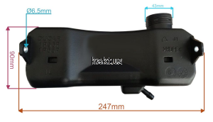 ZBIORNIK PALIWA SILNIK FAWORYT DK41P98