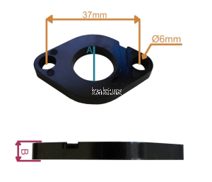 PODSTAWA GAŹNIKA SILNIKA KOSIARKI FAWORYT DK41P98