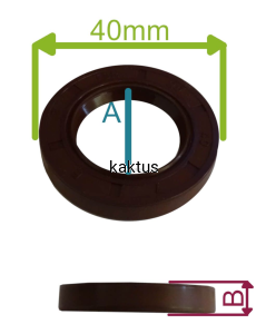 USZCZELNIACZ 25X40X7 SILNIK FAWORYT DK53N225E-4W1