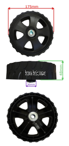 KOŁO 175MM KOSIARKI LIDER SHA51BS625N-4W1