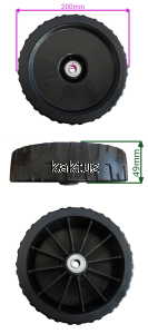 KOŁO 200MM KOSIARKI FAWORYT DK53N225E-4W1 GATEC