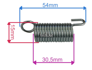 SPRĘŻYNA PRZEKŁADNI KOSIARKI FAWORYT G51SHL-BS750