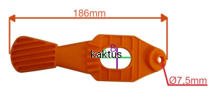 DŹWIGNIA WYSOKOŚCI KOSZENIA LIDER HANDY KC1800
