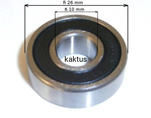 ŁOŻYSKO 6000 ZZ 2RS ......