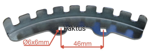 GRZEBIEŃ REG. WYS. KOSZENIA FAWORYT SH48P139-4W1
