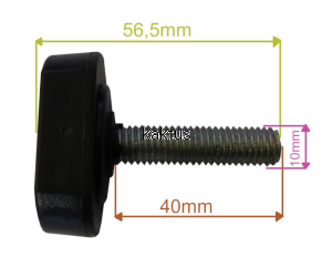 ŚRUBA NOŻA M10X1,5X40MM MEGAGROUP 4720ELS 1600W