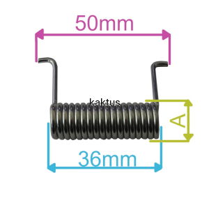 SPRĘŻYNA OSŁONY BOCZNEGO WYRZ. LIDER CJ22GTZW625E