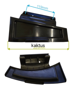 ZAŚLEPKA BOCZNEGO WYRZUTU KOSIARKI LIDER CJ50N4W1