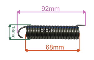 SPRĘŻYNA TRAKTORKA KOSIARKI STIGA 1134-5824-01