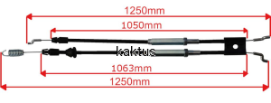LINKA HAMULCA NAPĘDU GRASS G-FORCE XSZ46