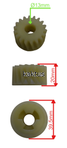 ŚLIMACZNICA NAPĘDU KOSIARKI WORLD WORD GTM 18Z