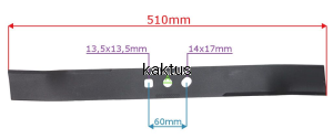 LISTWA TNĄCA 510 MM GRASS GFORCE 51YHL G8510000000
