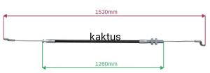 LINKA HAMULCA KOSIARKI GRASS G-FORCE G339XX60000