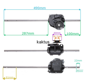 PRZEKŁADNIA NAPĘDOWA KOSIARKI WORD WORLD GT 530