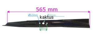 LISTWA TNĄCA 565 MM WORD WORLD GTM 560 2200039