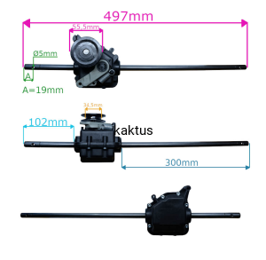 PRZEKŁADNIA KOSIARKI CR50 497MM 2011174