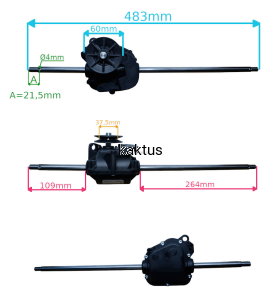 PRZEKŁADNIA NAPĘDU KOSIARKI ROZKWIT KCL20SDP