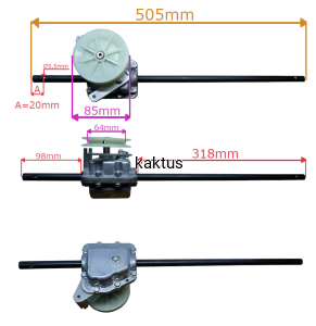 PRZEKŁADNIA NAPĘDU KOSIARKI RW22 55HSAL 505MM