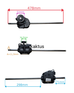 PRZEKŁADNIA NAPĘDU KOSIARKI ROZKWIT KCL475S LC159