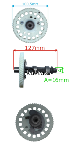 WAŁEK ROZRZĄDU SILNIKA KOSIARKI LONCIN LC1P85F 58Z
