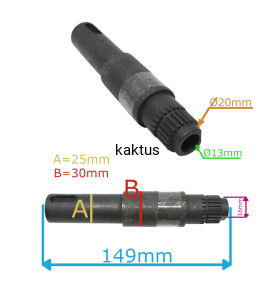 WAŁEK PIASTY KOSIARKI WORD GRASS GTM840 3332091
