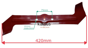 LISTWA TNĄCA 420 MM GARDENA POWERMAX 42E