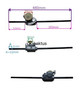 PRZEKŁADNIA KOSIARKI NAC LS53-G200-HSD-TX MEX53