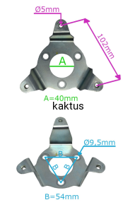 WSPORNIK OSŁONY WENTYLATORA HONDA GXV 630 660 690