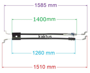 LINKA HAMULCA NAPĘDU KOSIARKI GATEC GT 150 N KS