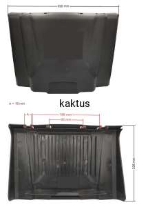 KLAPA KOSZA DK46P140 DK46N150E-4W1 DK53N225E-4W1
